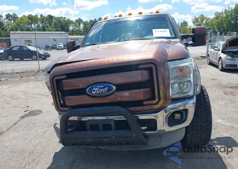 2011 Ford F250 Lariat z USA, uszkodzony, nr VIN 1FT7W2BT9BEC44137